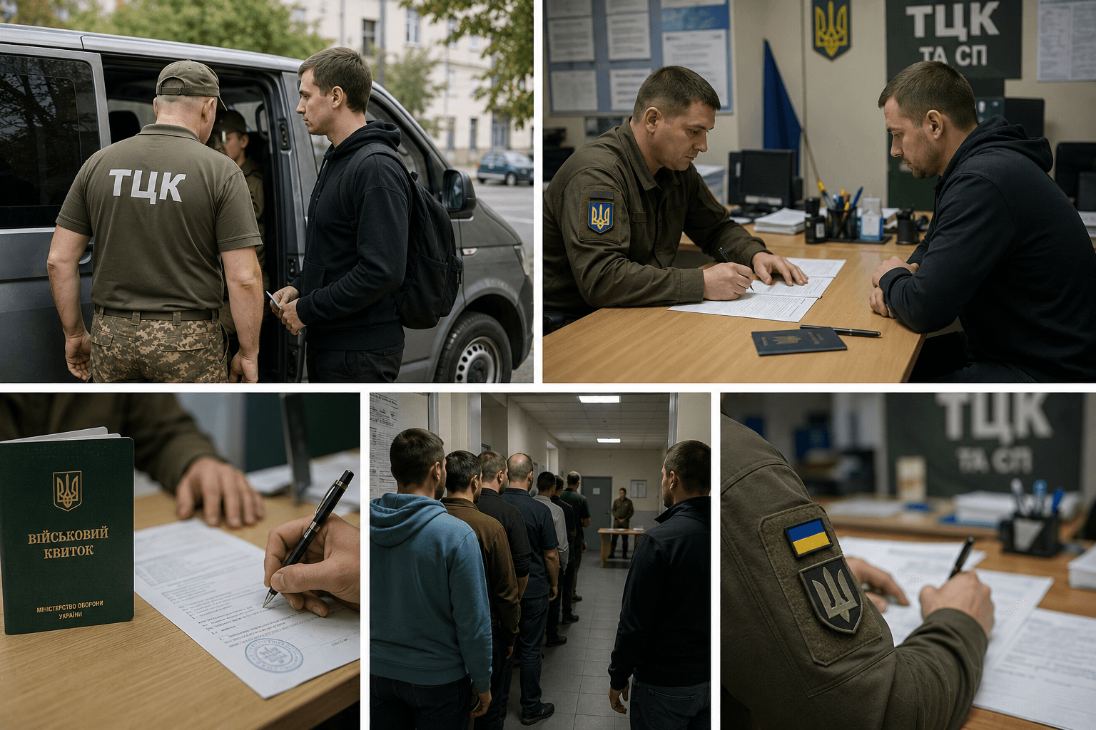 Військовослужбовці територіального центру комплектування